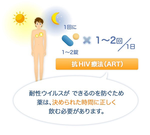 抗HIV療法(ART)