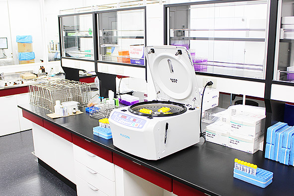 自社の検査研究所